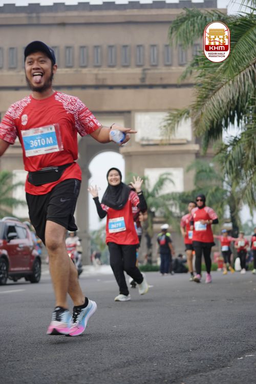Race photo from Kediri Half Marathon 2025