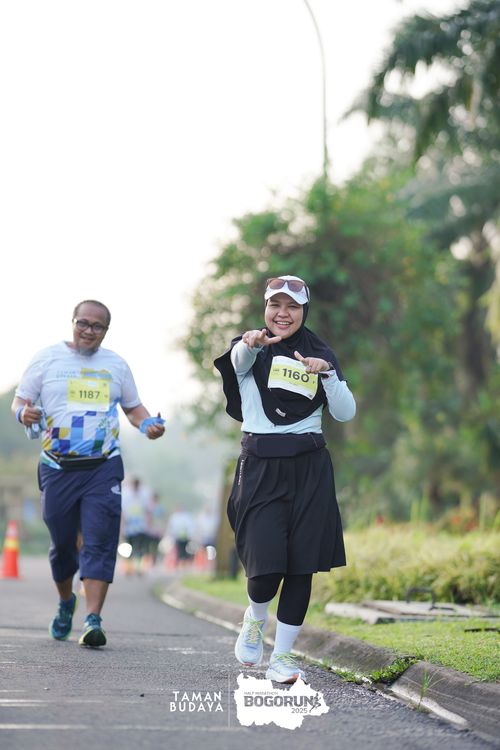 Race photo from Taman Budaya x BOGORUN 2025