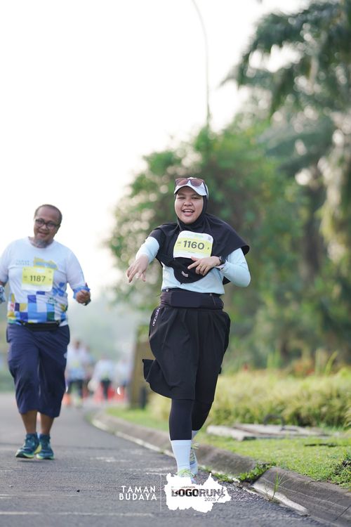 Race photo from Taman Budaya x BOGORUN 2025