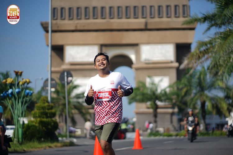 Race photo from Kediri Half Marathon 2024