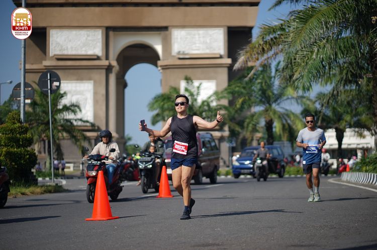 Race photo from Kediri Half Marathon 2024