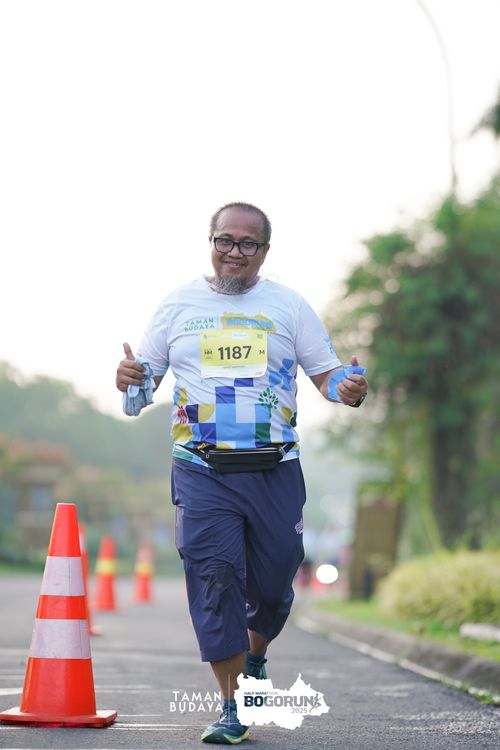 Race photo from Taman Budaya x BOGORUN 2025