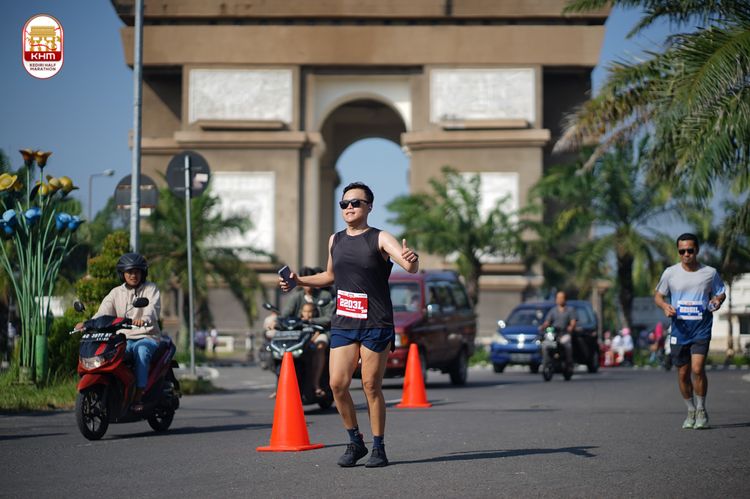 Race photo from Kediri Half Marathon 2024