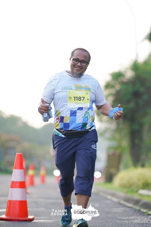 Race photo from Taman Budaya x BOGORUN 2025