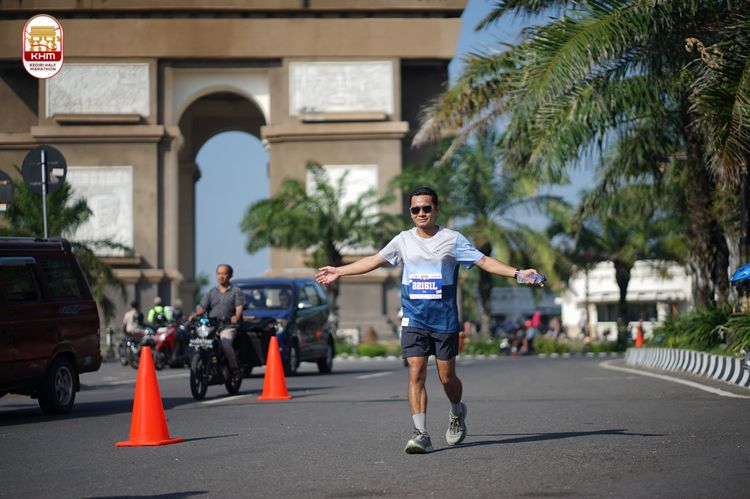 Race photo from Kediri Half Marathon 2024