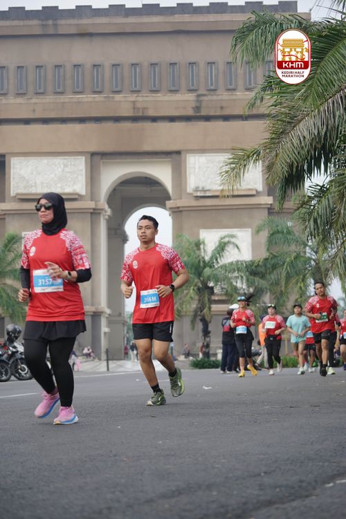 Race photo from Kediri Half Marathon 2025
