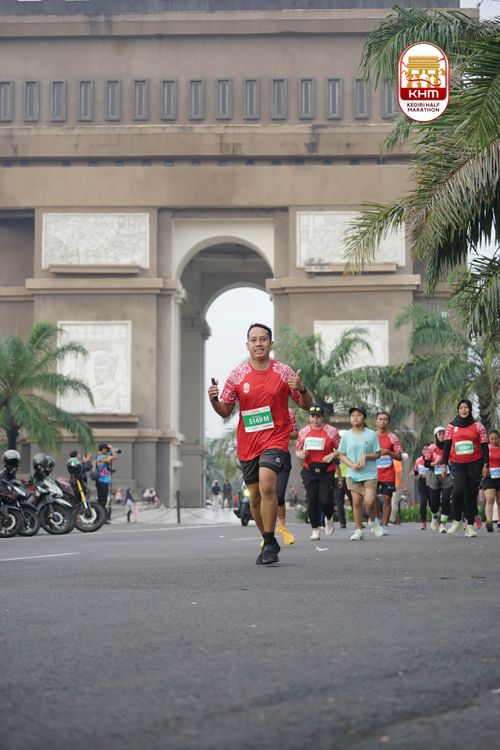 Race photo from Kediri Half Marathon 2025