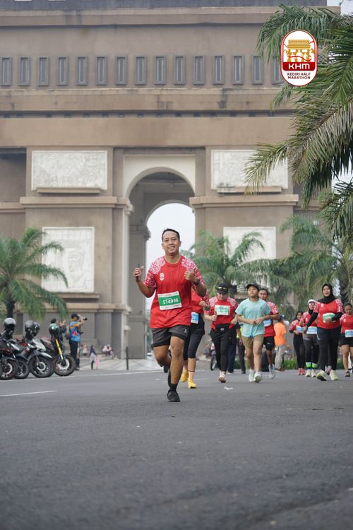 Race photo from Kediri Half Marathon 2025