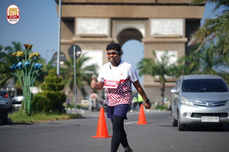 Race photo from Kediri Half Marathon 2024