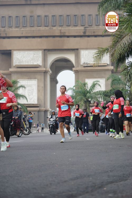 Race photo from Kediri Half Marathon 2025