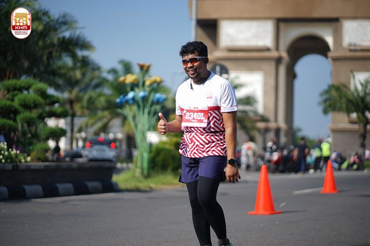 Race photo from Kediri Half Marathon 2024