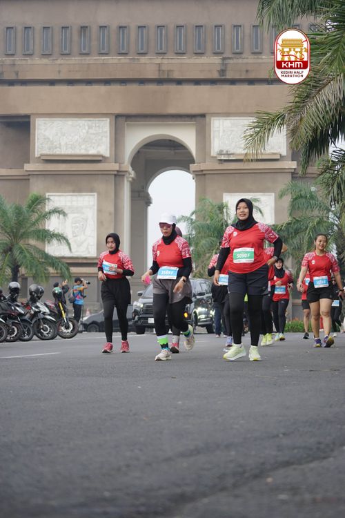 Race photo from Kediri Half Marathon 2025