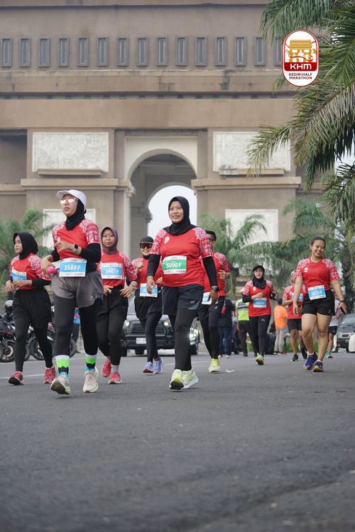 Race photo from Kediri Half Marathon 2025