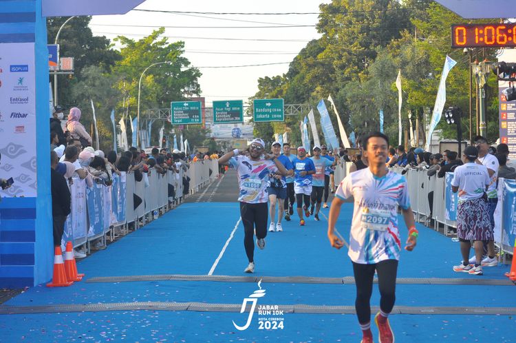 Race photo from Jabar Run 10K 2024