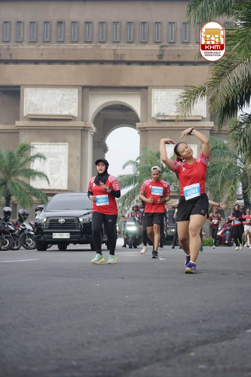 Race photo from Kediri Half Marathon 2025