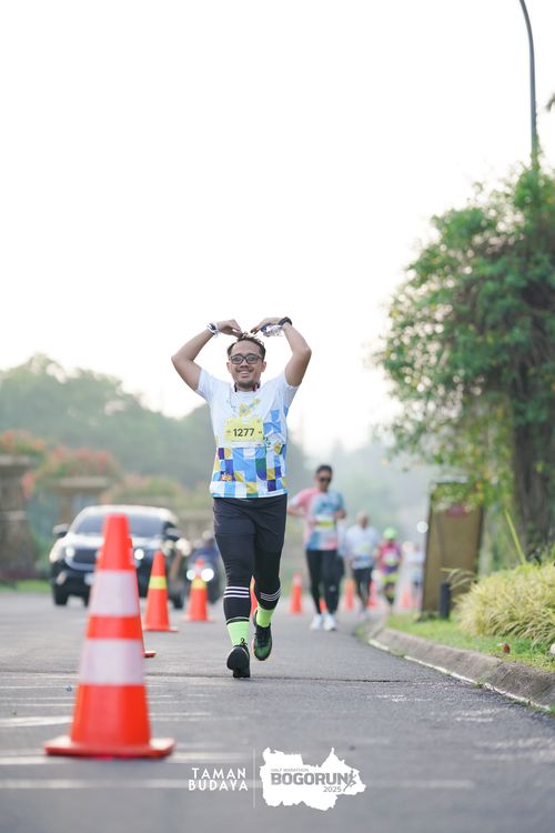 Race photo from Taman Budaya x BOGORUN 2025