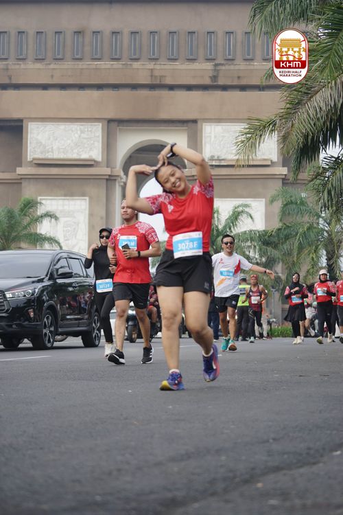 Race photo from Kediri Half Marathon 2025