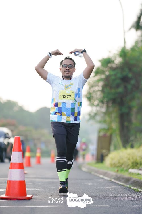 Race photo from Taman Budaya x BOGORUN 2025