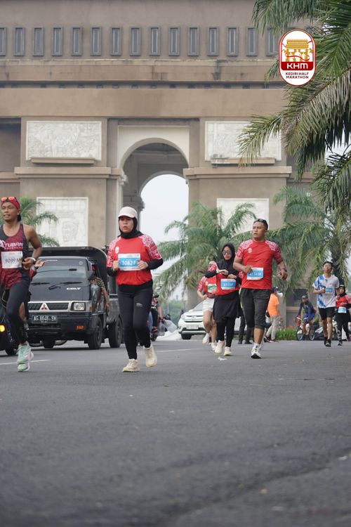 Race photo from Kediri Half Marathon 2025