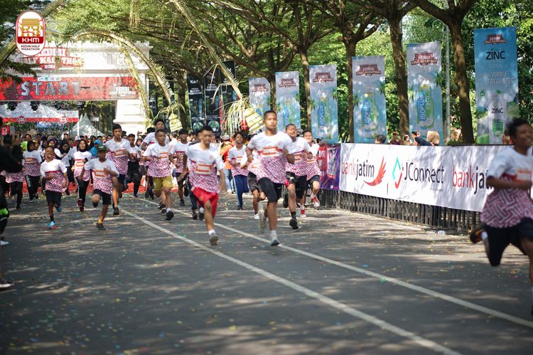 Race photo from Kediri Half Marathon 2024
