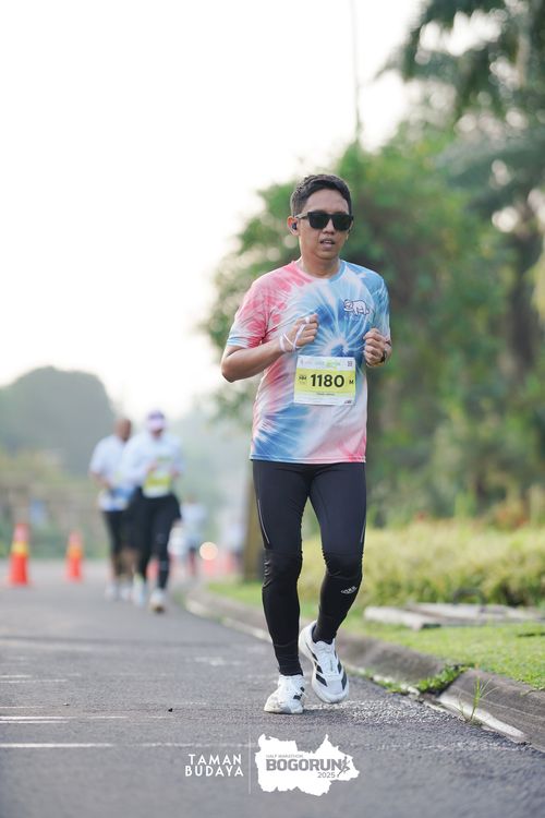 Race photo from Taman Budaya x BOGORUN 2025