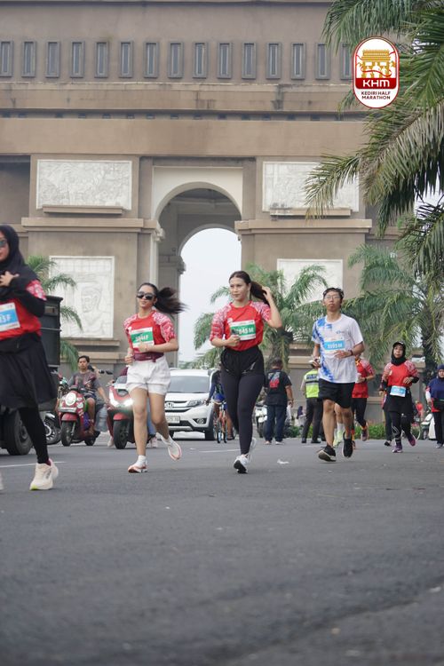 Race photo from Kediri Half Marathon 2025