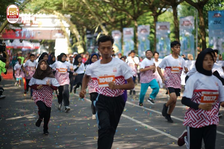Race photo from Kediri Half Marathon 2024