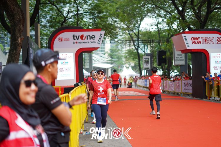 Race photo from ONE RUN 10K 2025