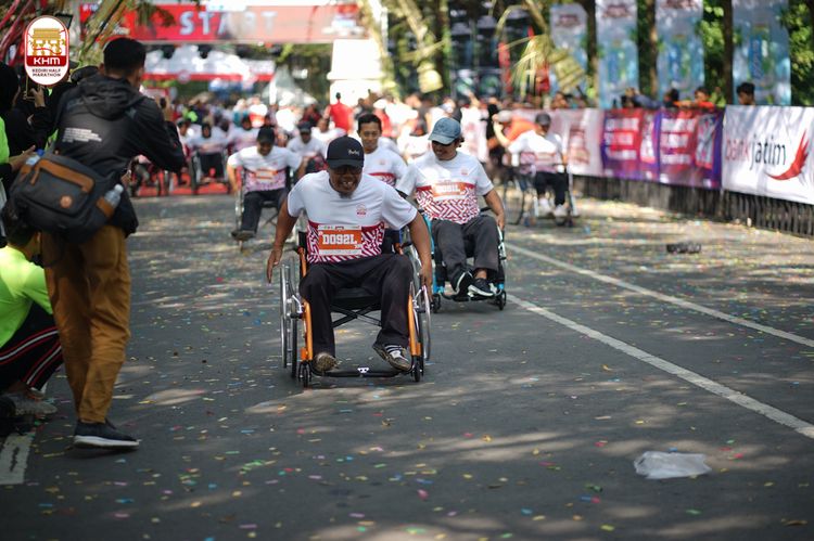 Race photo from Kediri Half Marathon 2024