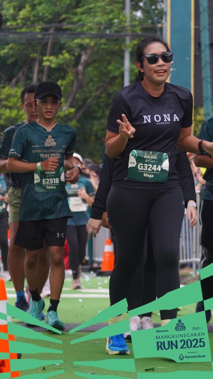 Race photo from Mangkunegaran Run 2025
