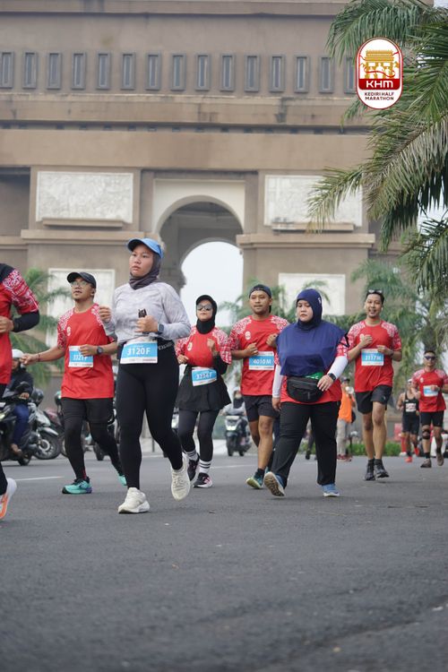 Race photo from Kediri Half Marathon 2025