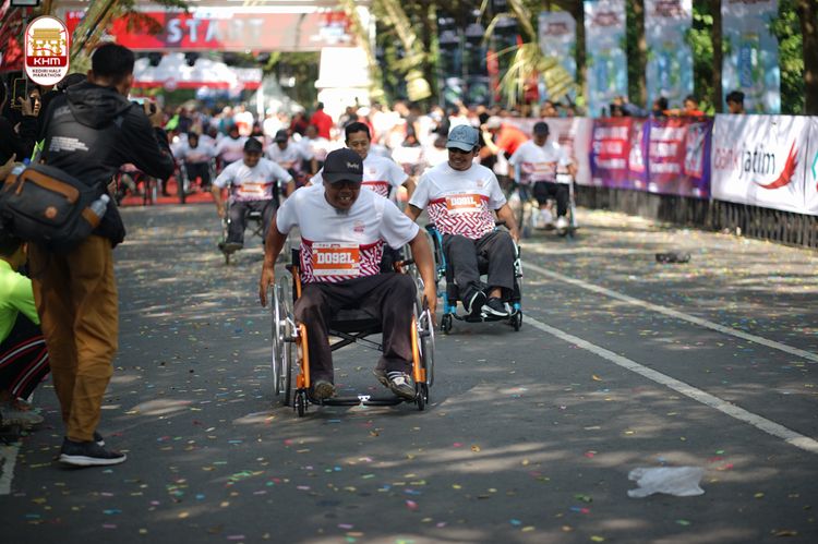 Race photo from Kediri Half Marathon 2024
