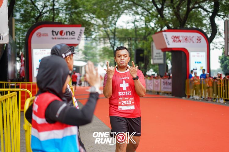 Race photo from ONE RUN 10K 2025