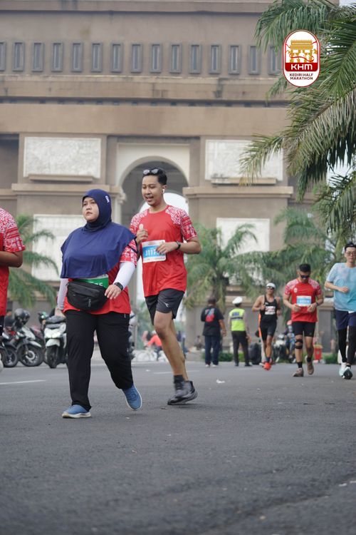 Race photo from Kediri Half Marathon 2025