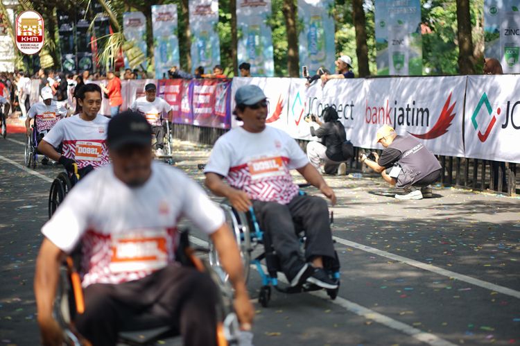 Race photo from Kediri Half Marathon 2024