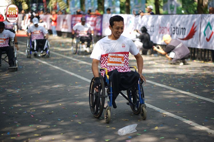 Race photo from Kediri Half Marathon 2024