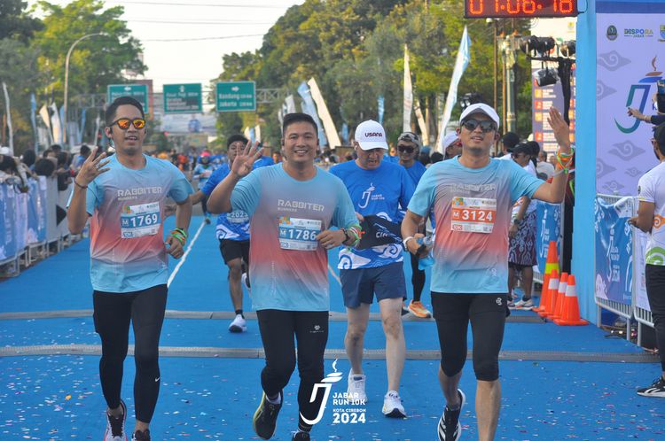 Race photo from Jabar Run 10K 2024