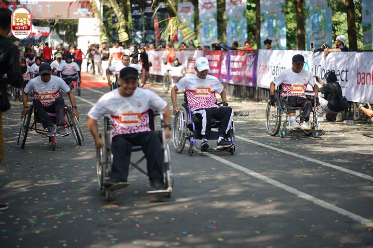Race photo from Kediri Half Marathon 2024