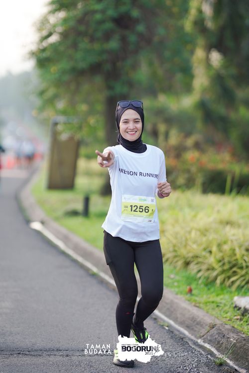 Race photo from Taman Budaya x BOGORUN 2025