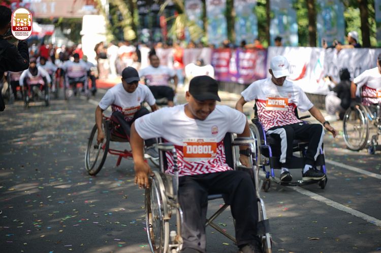 Race photo from Kediri Half Marathon 2024