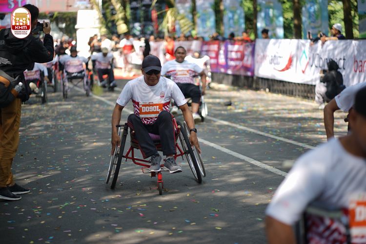 Race photo from Kediri Half Marathon 2024
