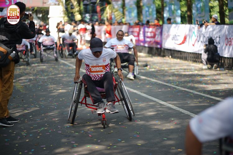 Race photo from Kediri Half Marathon 2024