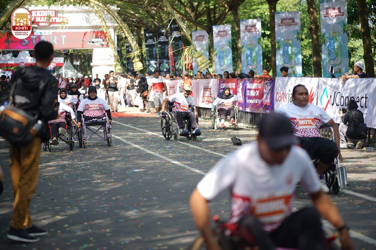 Race photo from Kediri Half Marathon 2024