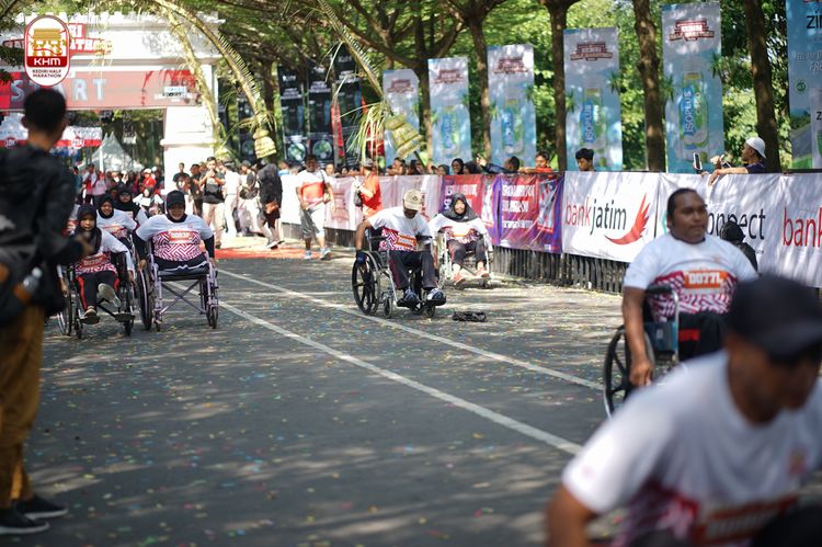 Race photo from Kediri Half Marathon 2024