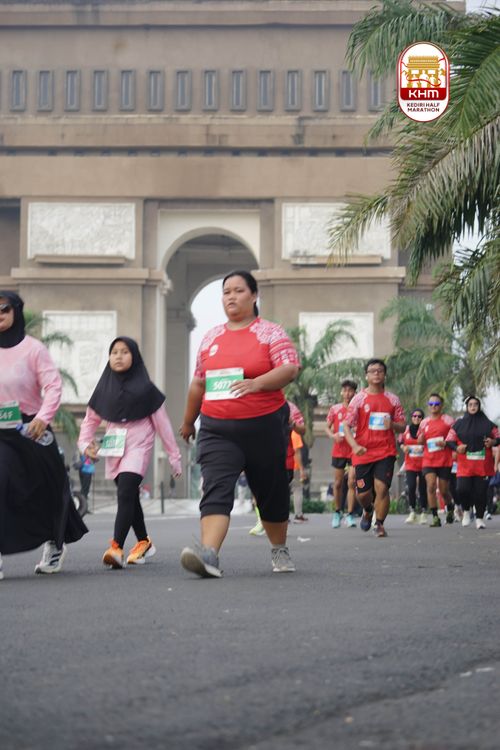 Race photo from Kediri Half Marathon 2025