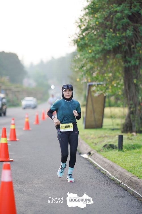 Race photo from Taman Budaya x BOGORUN 2025
