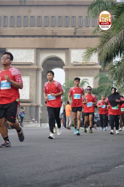 Race photo from Kediri Half Marathon 2025