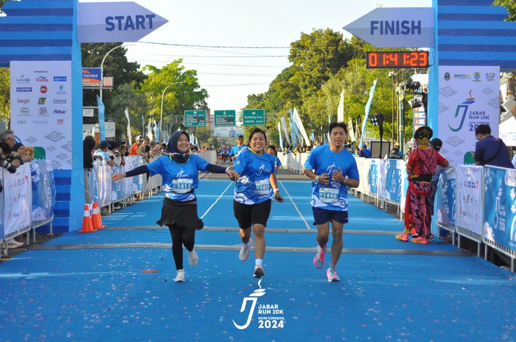 Race photo from Jabar Run 10K 2024