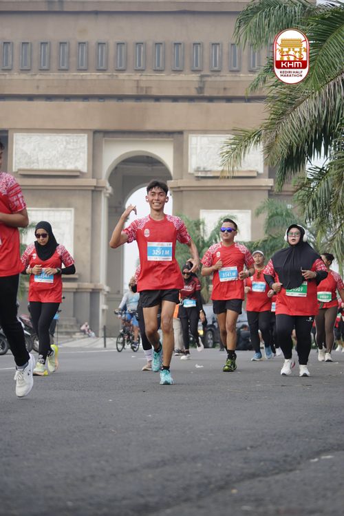 Race photo from Kediri Half Marathon 2025