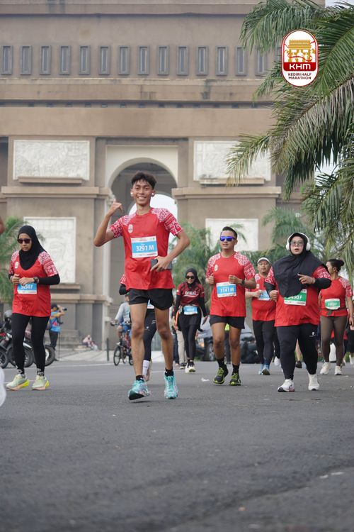 Race photo from Kediri Half Marathon 2025